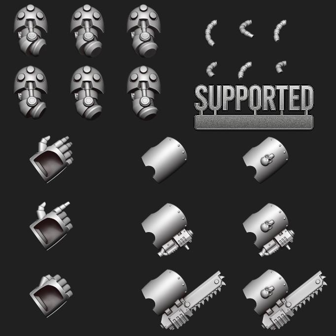 Veteran Termi Heavy Gauntlet Arm