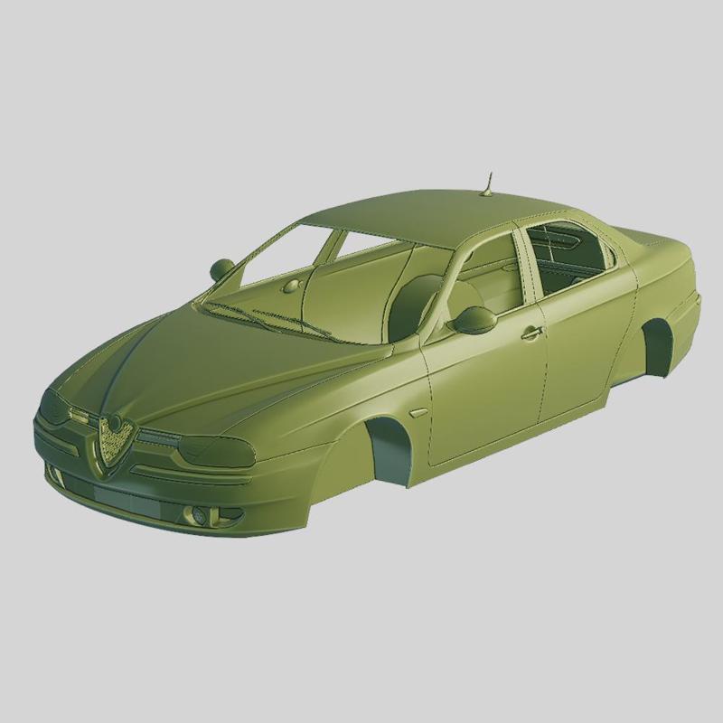 Alfa Romeo 156 1997 Printable Body