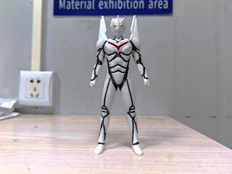 Noah Ultraman, one of the mysterious four Ultras, detailed coloring decompression version