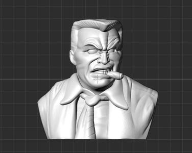 J. Jonah Jameson STL FILE - BUST
