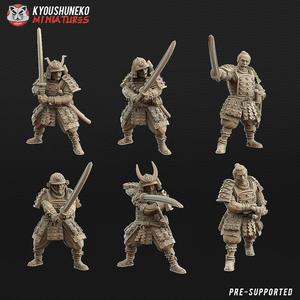 japanese samurai swordsmen