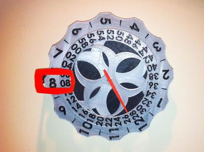 3D Printed Clock