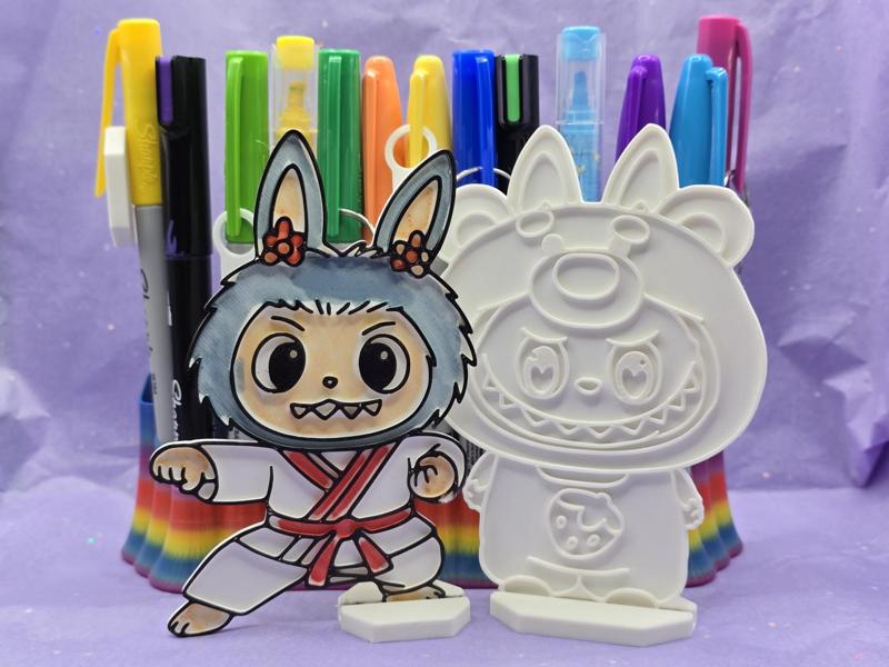 Karate Labuba La Bu Bu La Boo Boo Fun Coloring