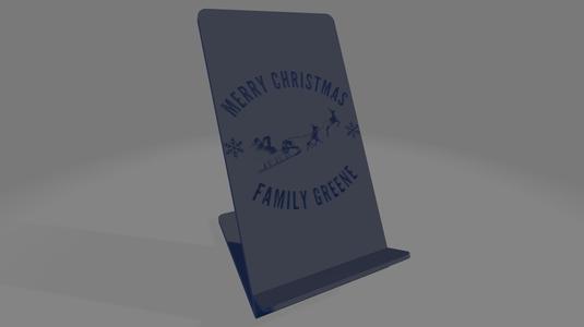 Greene Family Christmas Phone Stand – The Perfect Holiday Gift!