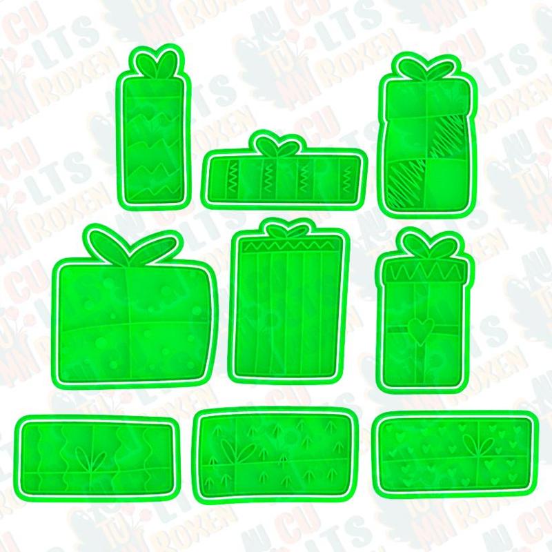 Gifts cookie cutter set of 9 *