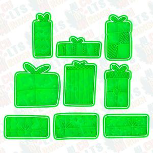 Gifts cookie cutter set of 9 *