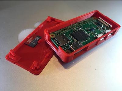 Raspberry Pi Zero (W) case & wall mount