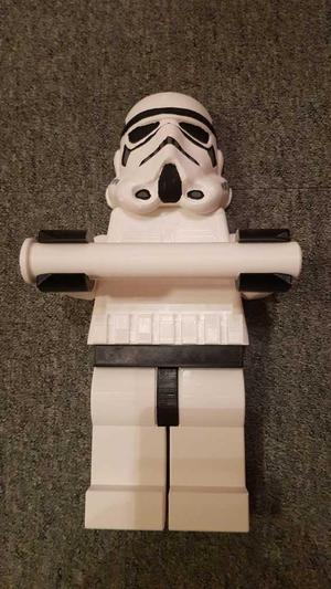 Stormtrooper Lego Toilet Paper Holder - full and reworked