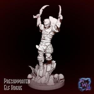 Elf Rogue  |  Presupported