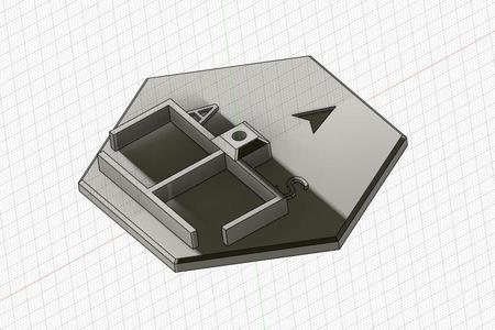 Hex Base - 40mm