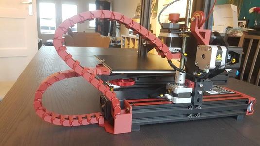 Ender 3 V2 Y-axis and Z-axis drag chain