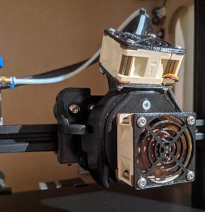 Remix Ender 3V2 silent Fanf Noctoa AND Ender 3 V2 3DTouch Mount 
