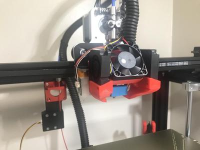 Hero Me Gen5 mod for Ender 5 Plus with Micro Swiss Direct Drive and Hotend 