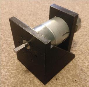 Support geared 37mm high torque motor