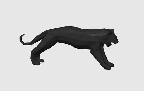 Panther Low-Poly
