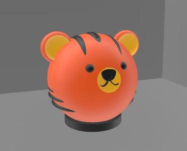 Tiger piggy bank