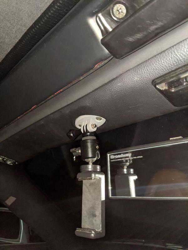MR2 Spyder Sunvisor GoPro Mount