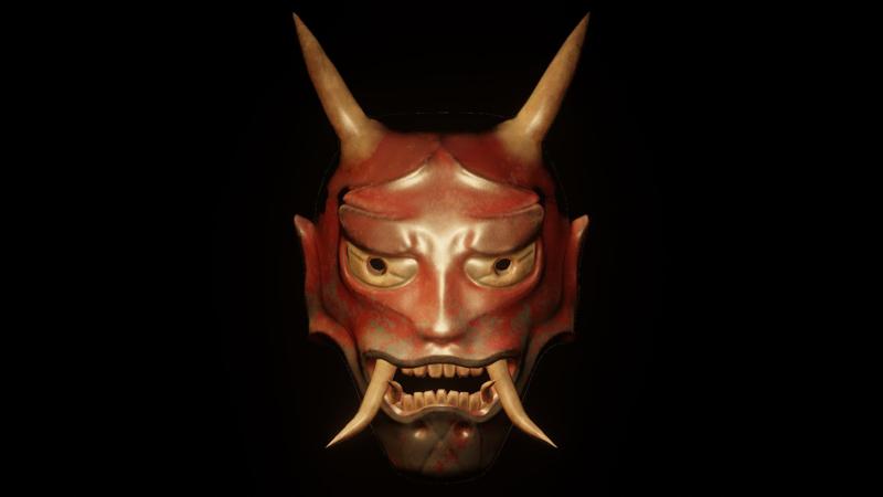 Old Japanese Mask