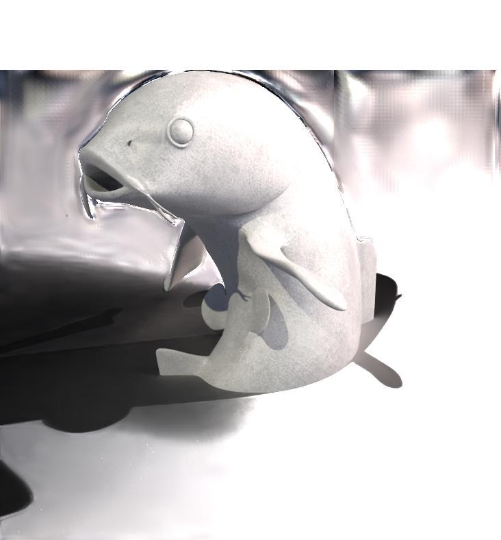 Koi Statue