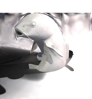 Koi Statue