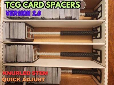 Trading Card Adjustable Storage Spacer