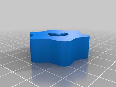 7mm deep socket hand knob