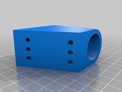 Logitech G27 pedal to handbrake conversion fitting
