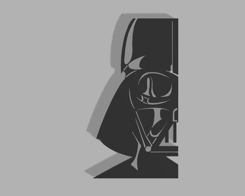 Darth Vader Wall art Figure 1