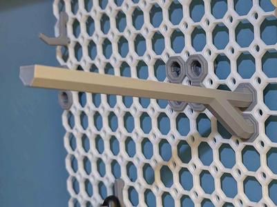 Multiboard 175mm Angled Bolt-Locked Peg