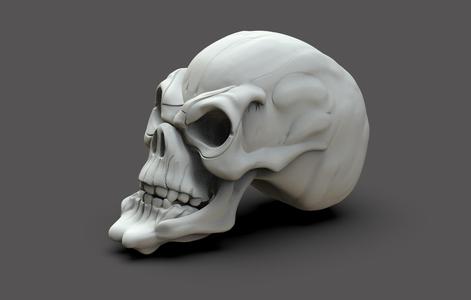 Evil skull