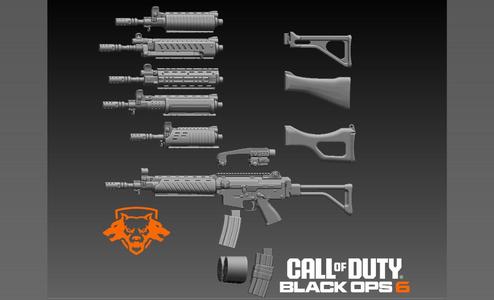 krig c 3d model Call of duty black ops 6 warzone