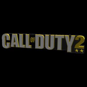 3D MULTICOLOR LOGO/SIGN - CALL OF DUTY 2