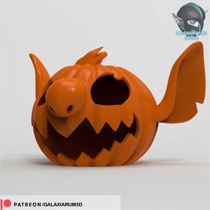Stitch pumpkin