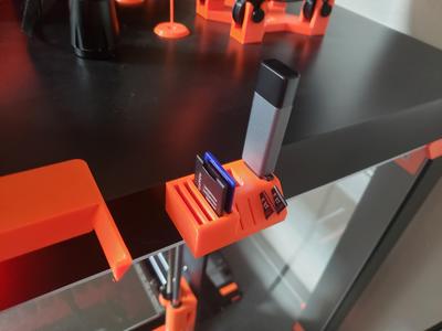 USB and SD Card Holder