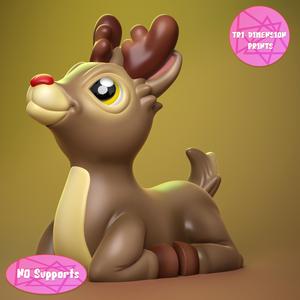 Cute Reindeer  (NO SUPPORTS)
