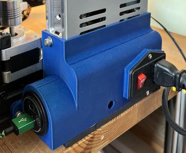 Ender 3 Power Supply Case for small Meanwell LRS 350-24 power supply