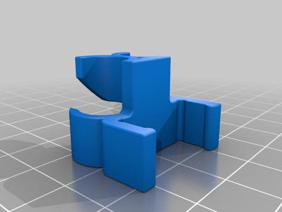 Cable clip for 20mm aluminium profile