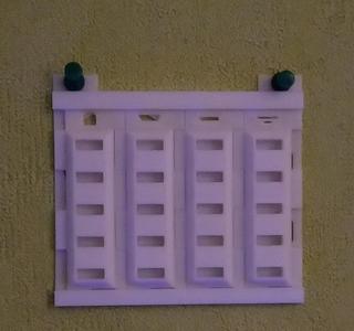 Wall mount for USB cable holder