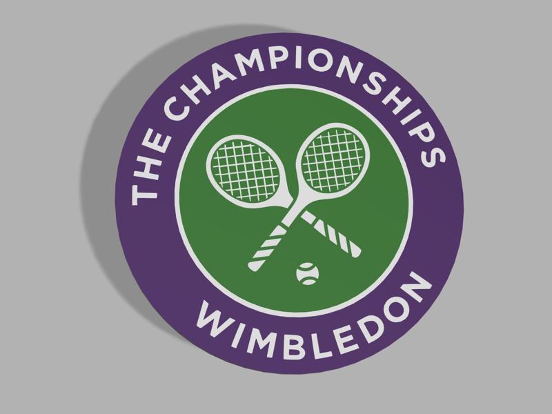 Wimbledon Tennis Championship Coaster