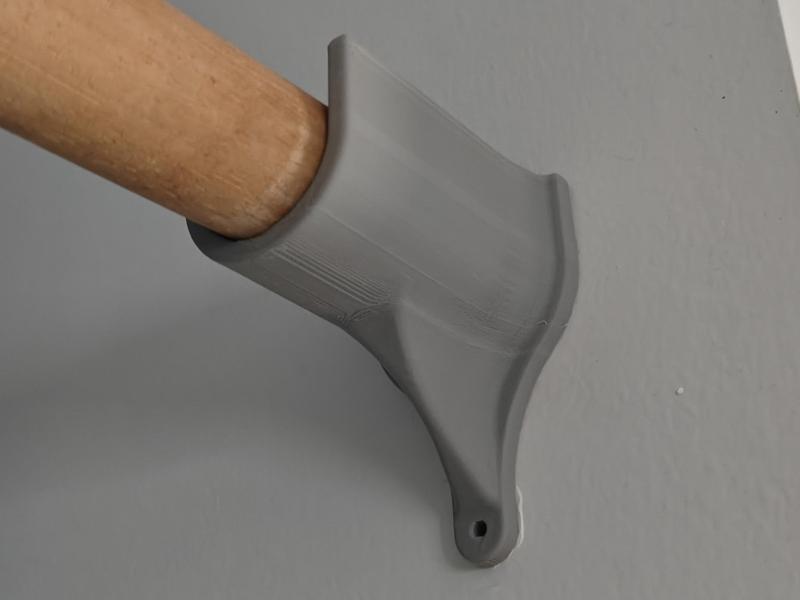 Curtain Rod Bracket 28 mm