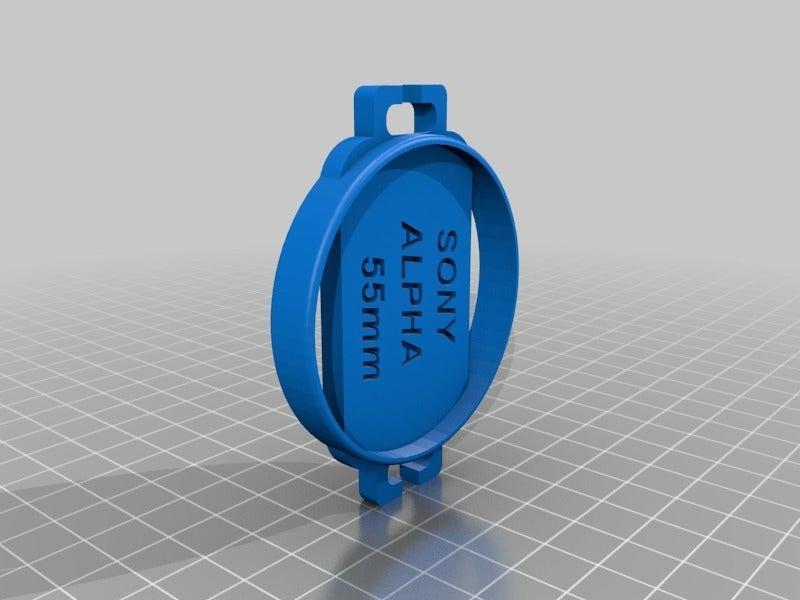 55mm Lens Cap Holder for Sony Alpha