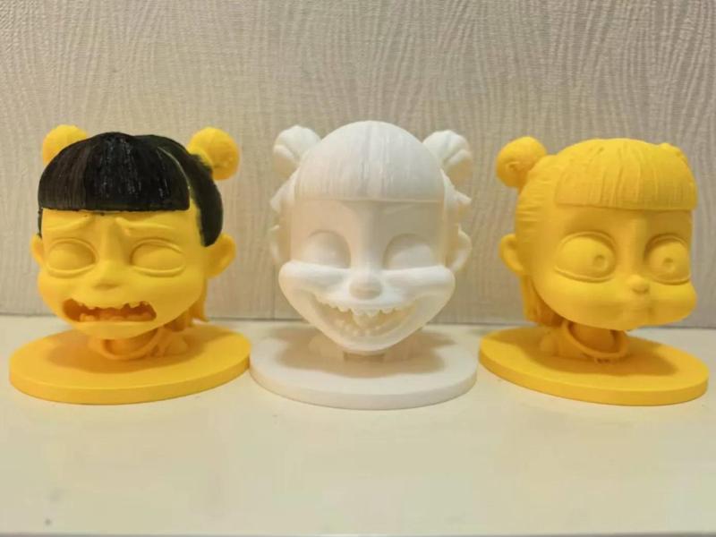 Nezha Large Head Sculpt