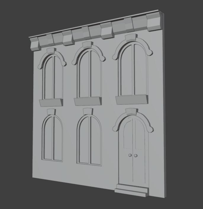 Brownstone Facade for 7x7 in Sterilite drawers