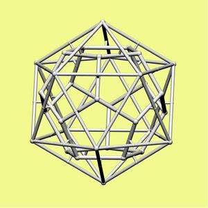 Dodecahedron in Icosahedron Dual