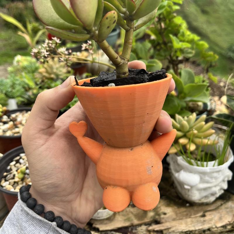 San valentine Lovely Faty planter by in love (Print in place).