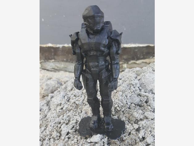 Halo Fixed with MakePrintable