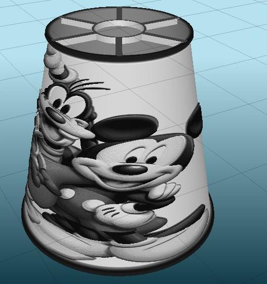 LITHO/ABAT JOUR MICKEY 2 for ceiling