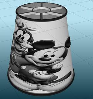 LITHO/ABAT JOUR MICKEY 2 for ceiling