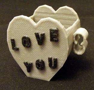 Heart-shaped mug