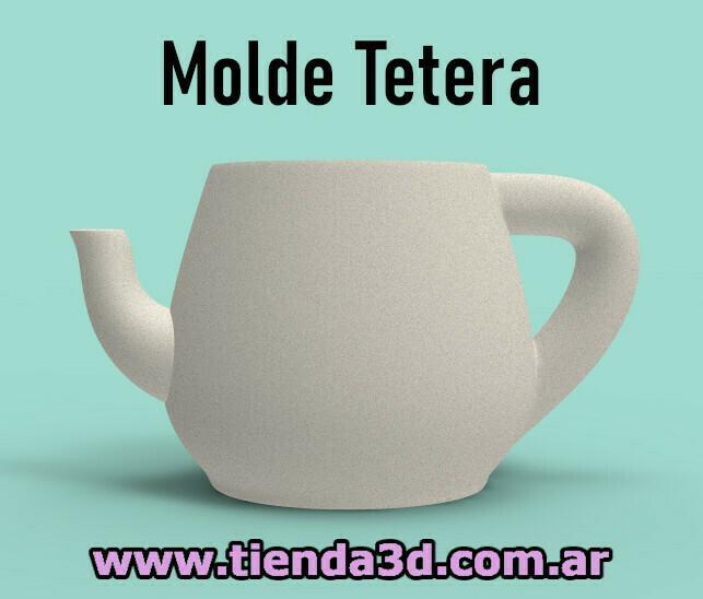 Molde Maceta Tetera
